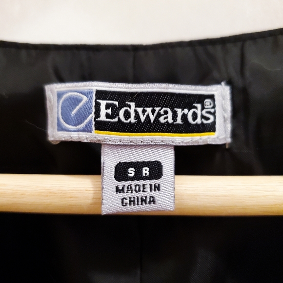 5-button, Black, Dress Vest - Picture 3 of 3